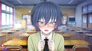 (Femboy ASMR) Femboy confesses that he is in love with you and WANTS to make out